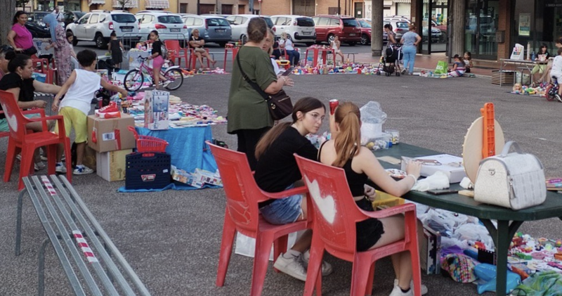 Mercatino dei puffetti